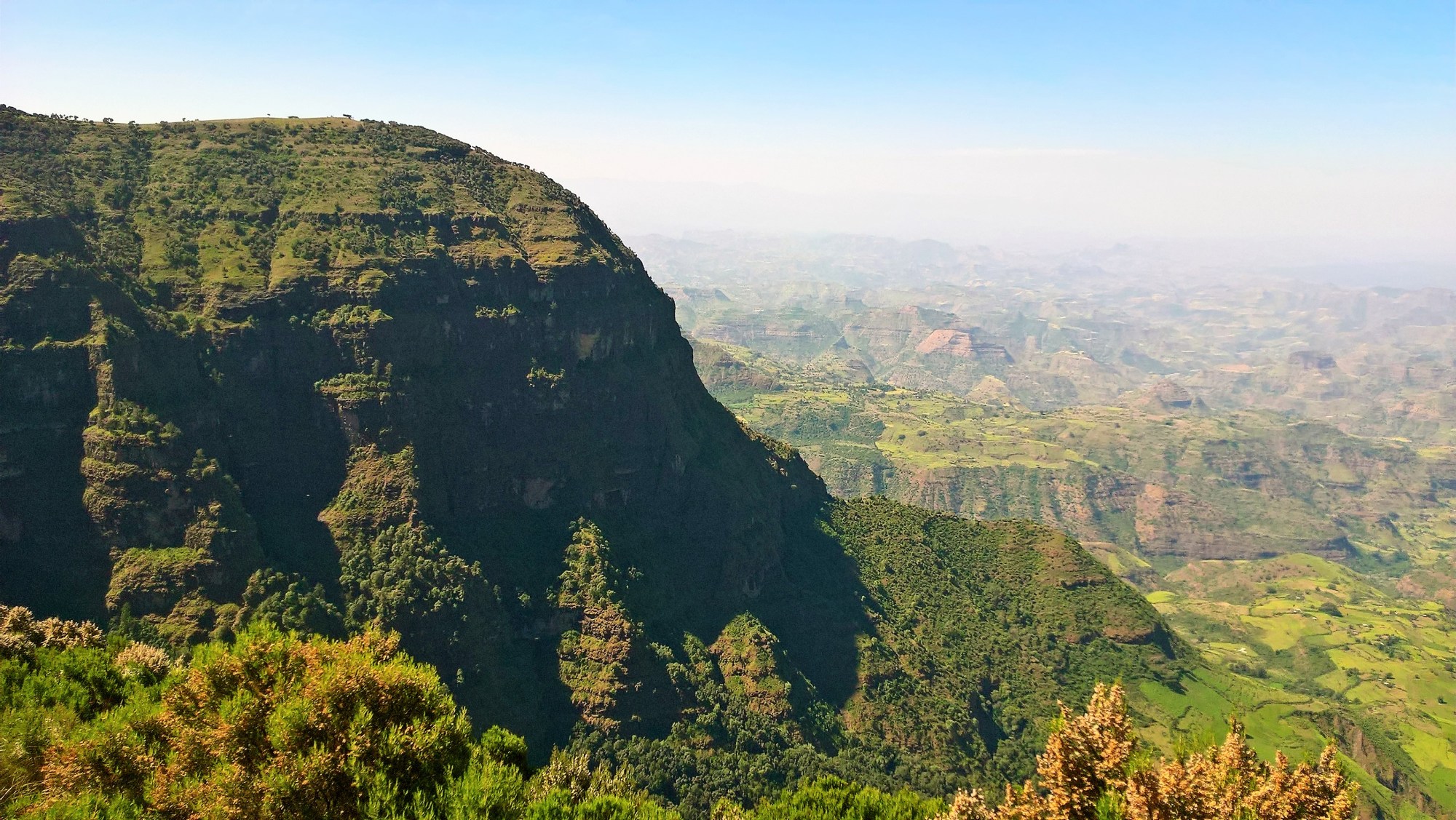 Simien Mountains view