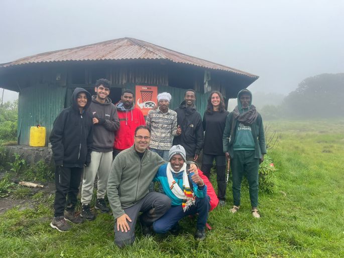 Group visit Ethiopia, local tour on mountains