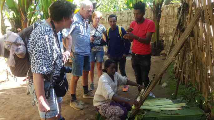 Tour guide in Ethiopia