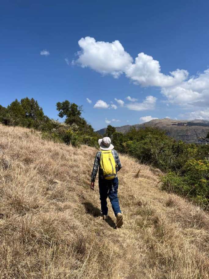 Hiking in Ethiopia